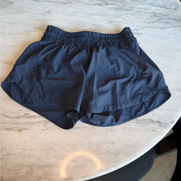lululemon Black and Navy bundle size 8, 5inch Track That HR lined shorts - Picture 5 of 14